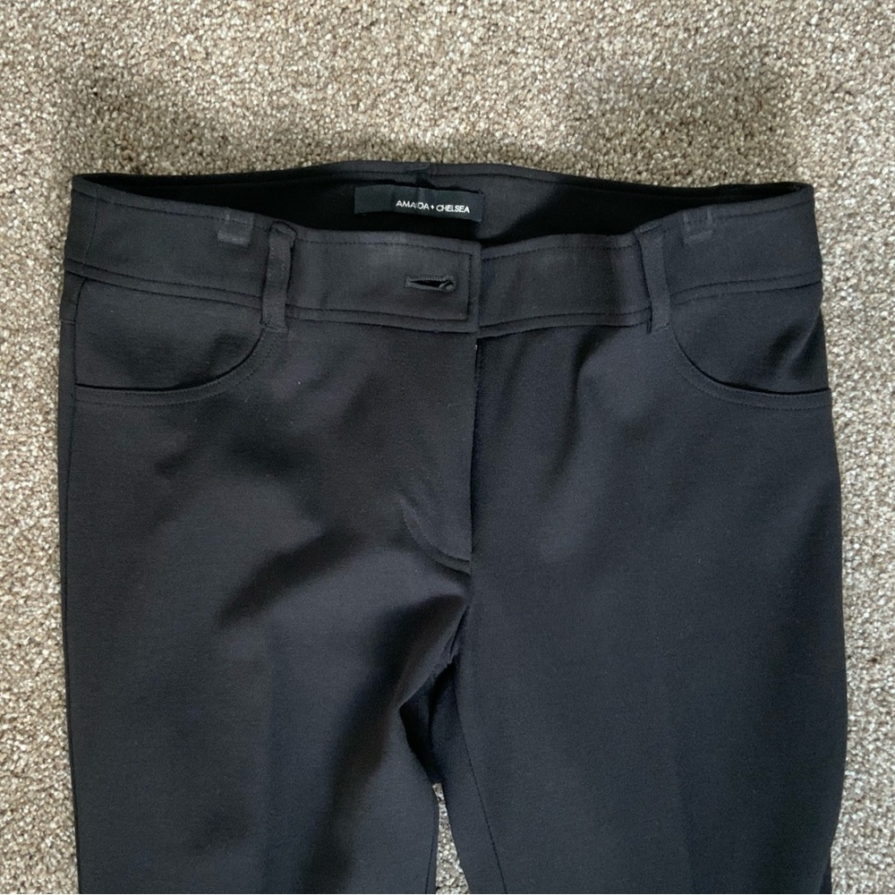 Amanda & Chelsea Black Ponte Pants